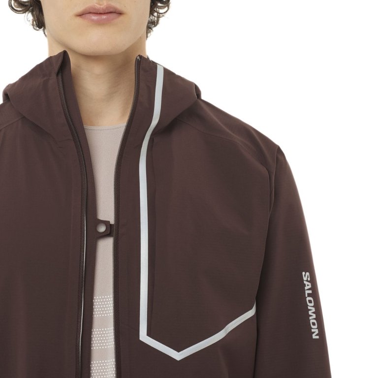 Куртка Salomon Bonatti Trail Jkt M - коричнева