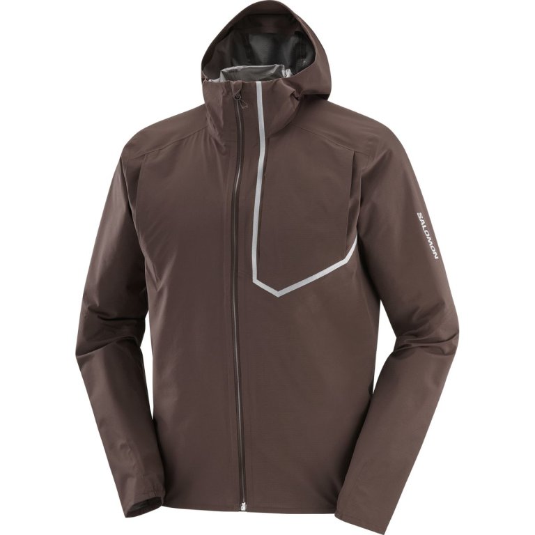 Куртка Salomon Bonatti Trail Jkt M - коричнева