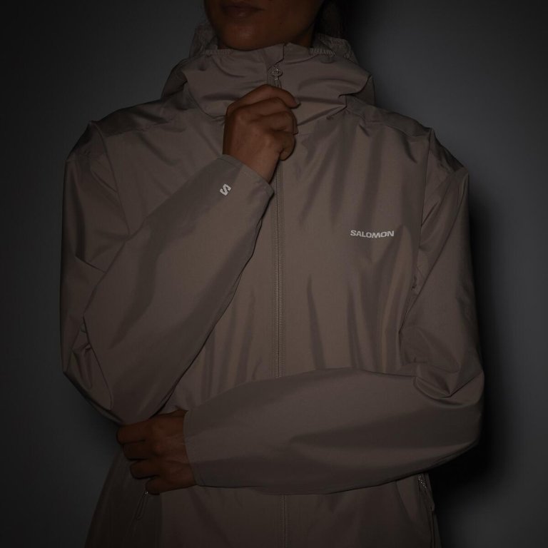 Куртка Salomon Outscape 2L W - бежевf