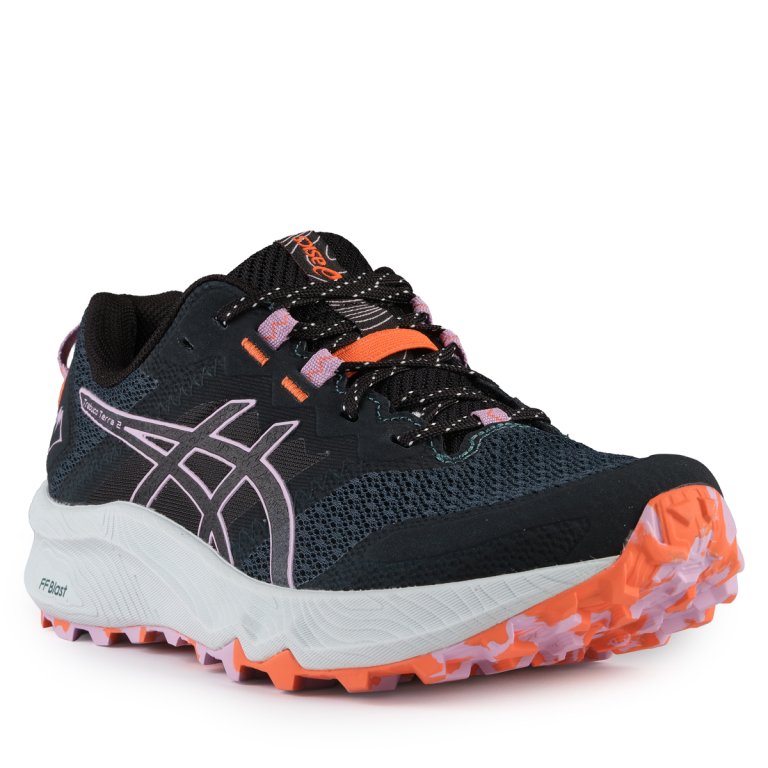 Кросівки Asics Trabuco Terra 2 W - чорно / зелені