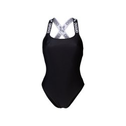 Plavky Arena Elastic Solid Swimsuit W - černá
