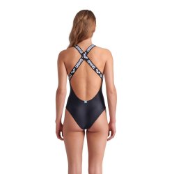 Plavky Arena Elastic Solid Swimsuit W - černá
