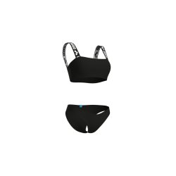 Plavky Arena Elastic Solid Bikini Bandeau W - černá