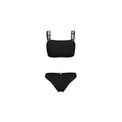Plavky Arena Elastic Solid Bikini Bandeau W - černá