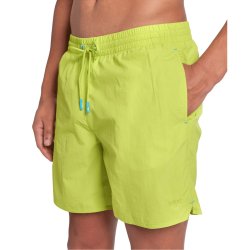 Plavky Arena Men's Fundamentals Logo R Beach Boxer - zelená