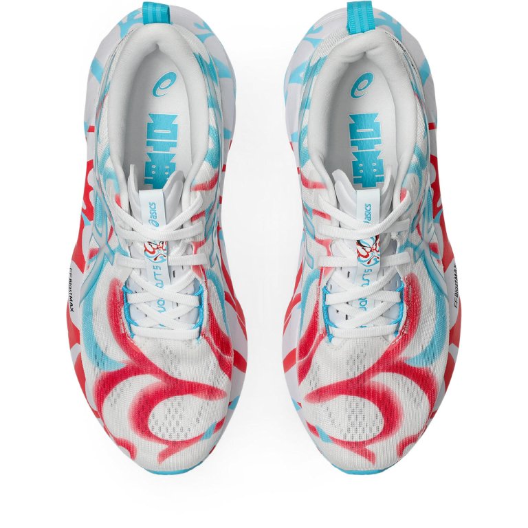 Кросівки Asics Novablast 5 Tokyo M - червоно/сині