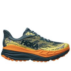 Кросівки Hoka Stinson 7 M - зелено/помаранчеві