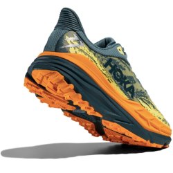 Кросівки Hoka Stinson 7 M - зелено/помаранчеві