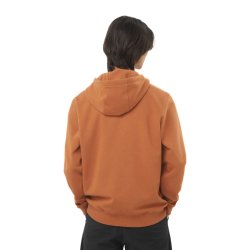 Худі Salomon Logo FZ Hoodie M - помаранчеве