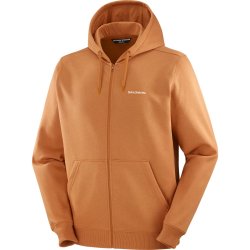 Худі Salomon Logo FZ Hoodie M - помаранчеве