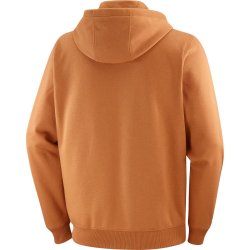 Худі Salomon Logo FZ Hoodie M - помаранчеве