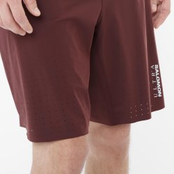 Шорти Salomon S/LAB Ultra 2In1 Short M - коричневі