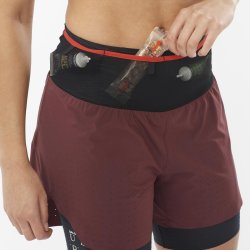 Шорти Salomon S/LAB Ultra 2In1 Short W - коричневі