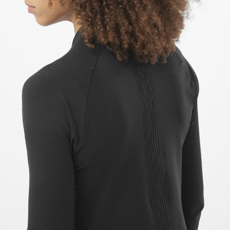 Футболка Salomon S/LAB Ultra Seamless Tee LS - чорна