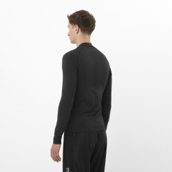 Футболка Salomon S/LAB Ultra Seamless Tee LS - чорна