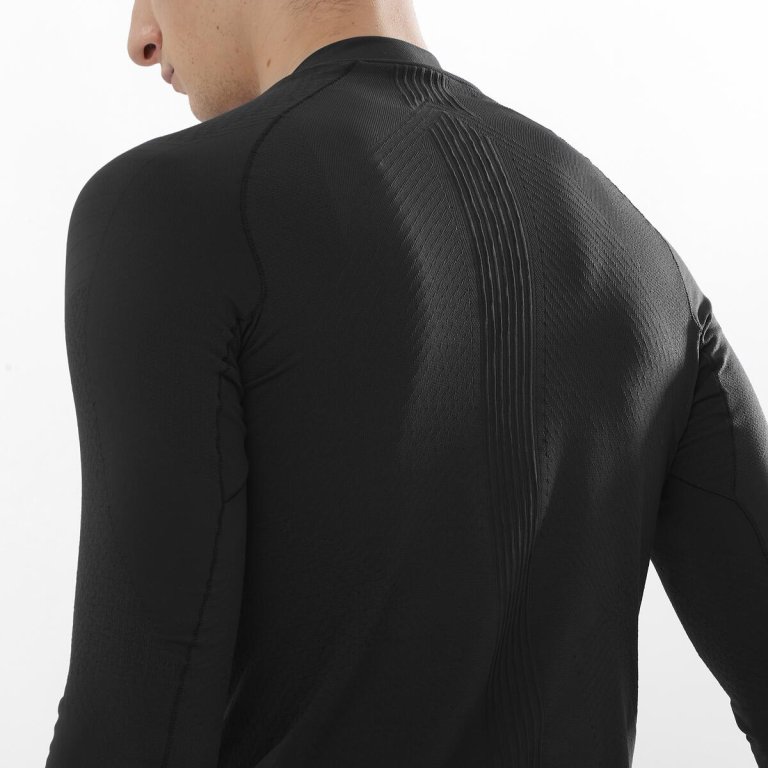 Футболка Salomon S/LAB Ultra Seamless Tee LS - чорна