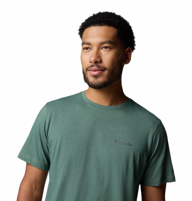 Футболка Columbia Thistletown Hills™ Short Sleeve M - зелено/синя