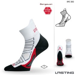 Шкарпетки Lasting RPC - біло/чорно/червоні