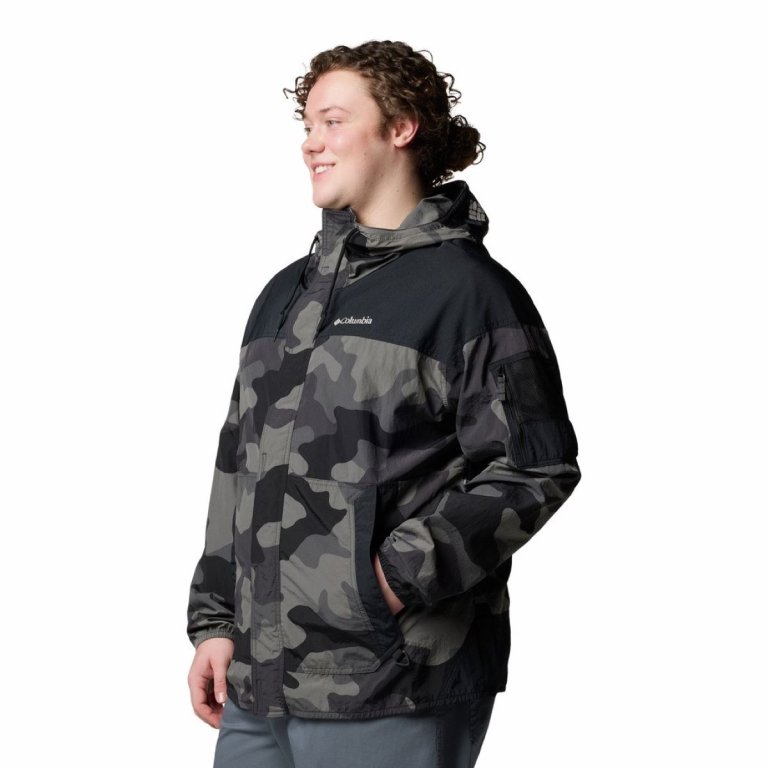 Вітрівка Columbia Challenger™ II Novelty Windbreaker M (великий розмір) - чорна