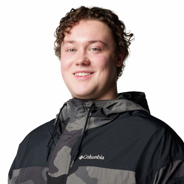 Вітрівка Columbia Challenger™ II Novelty Windbreaker M (великий розмір) - чорна