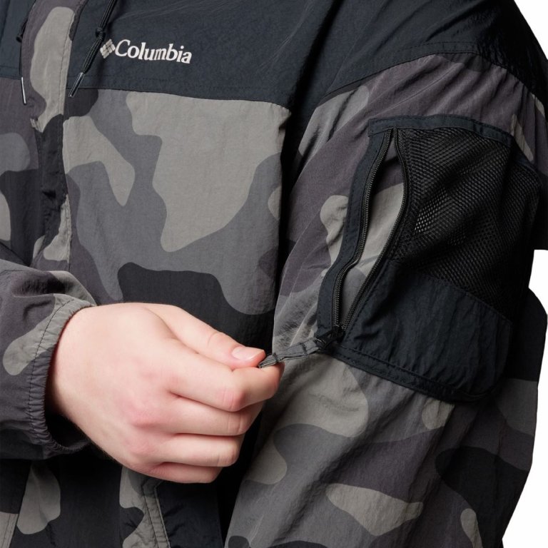 Вітрівка Columbia Challenger™ II Novelty Windbreaker M (великий розмір) - чорна