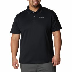 Футболка Columbia Utilizer™ Polo M (плюс розмір) - чорна