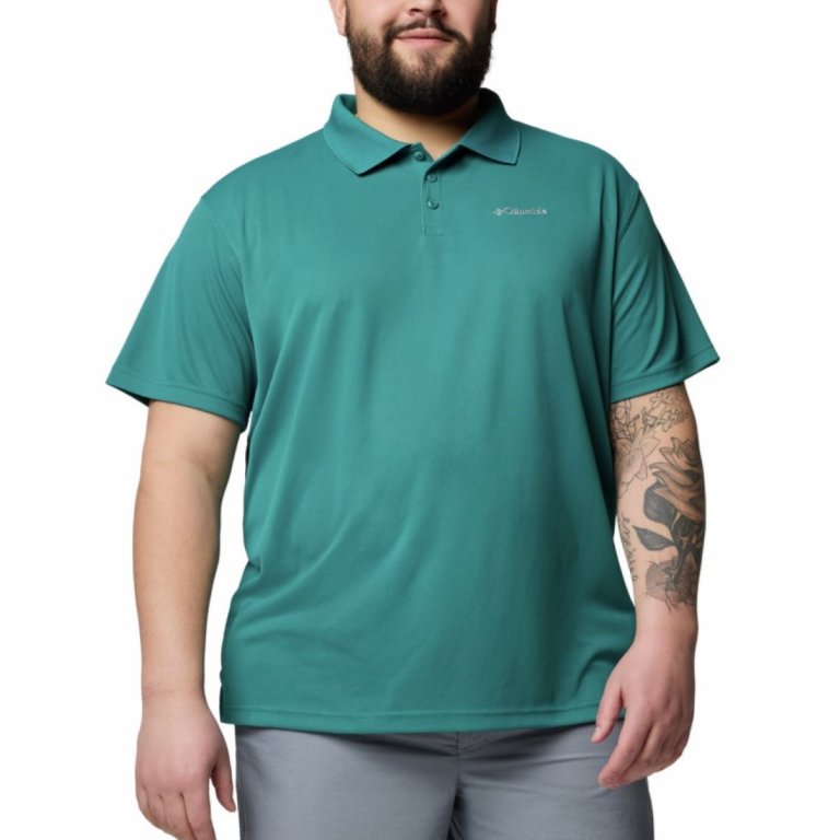 Футболка Columbia Utilizer™ Polo M (плюс розмір) - синя