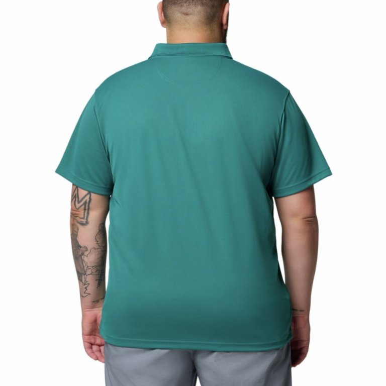 Футболка Columbia Utilizer™ Polo M (плюс розмір) - синя