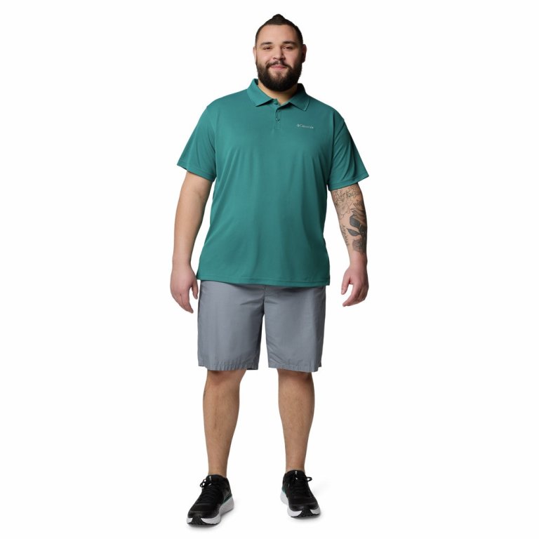 Футболка Columbia Utilizer™ Polo M (плюс розмір) - синя