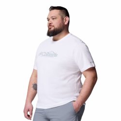 Футболка Columbia CSC™ Seasonal Logo Tee M (великий розмір) - біла