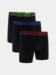 Труси Under Armour Performance Cotton 6In 3Pk Boxer Briefs M - чорні
