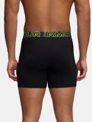 Труси Under Armour Performance Cotton 6In 3Pk Boxer Briefs M - чорні