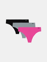Стрінги Under Armour Pure Stretch NS Thongs 3Pk W - рожеві