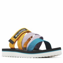 Шльопанці Columbia Alava™ Slide W - жовті/сині/фіолетові