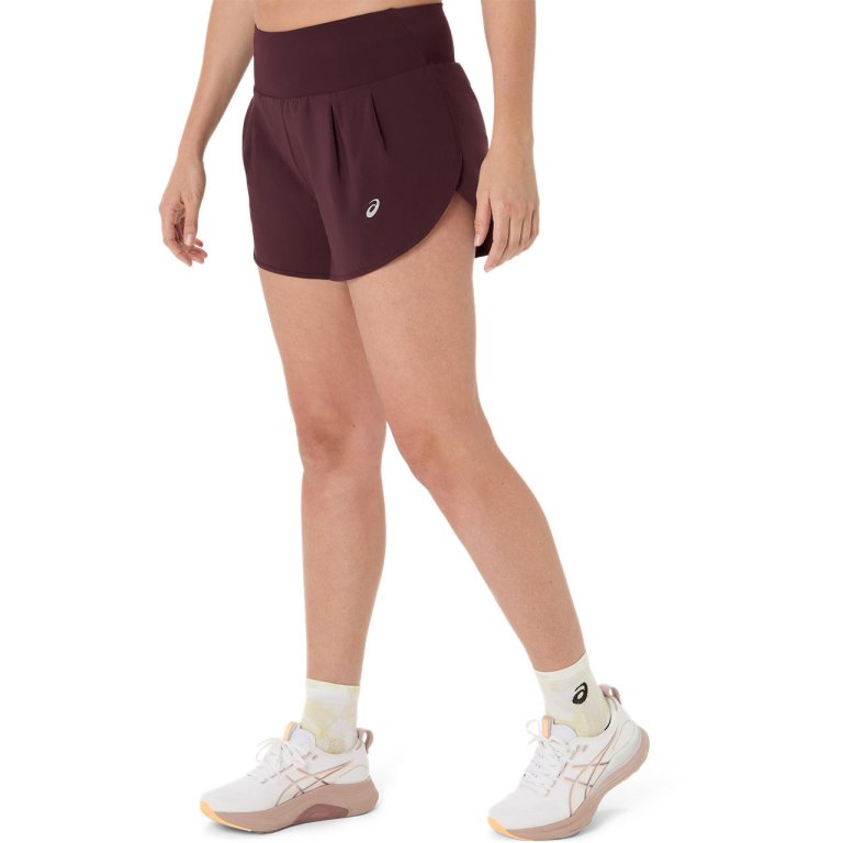 Шорти Asics Road 3.5In Short W - бордові