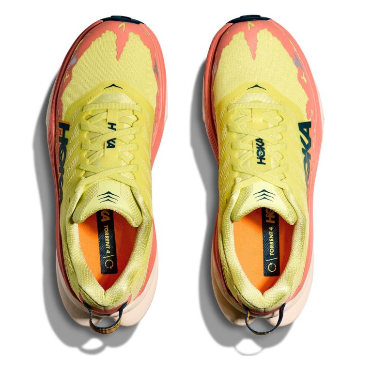 Кросівки Hoka Torrent 4 Вт - жовто/помаранчеві