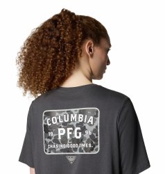 Футболка Columbia PFG Uncharted™ Graphic Tee W - сіра