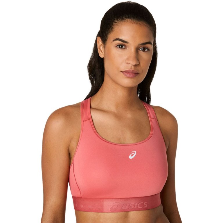 Компресійний бюстгальтер Asics Road Compression Bra W - рожевий
