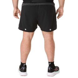 Шорти Asics Road 5In Short M - чорно / сірі