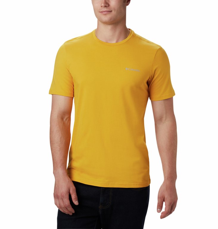 Футболка Columbia M Rapid Ridge™ Back Graphic - жовта