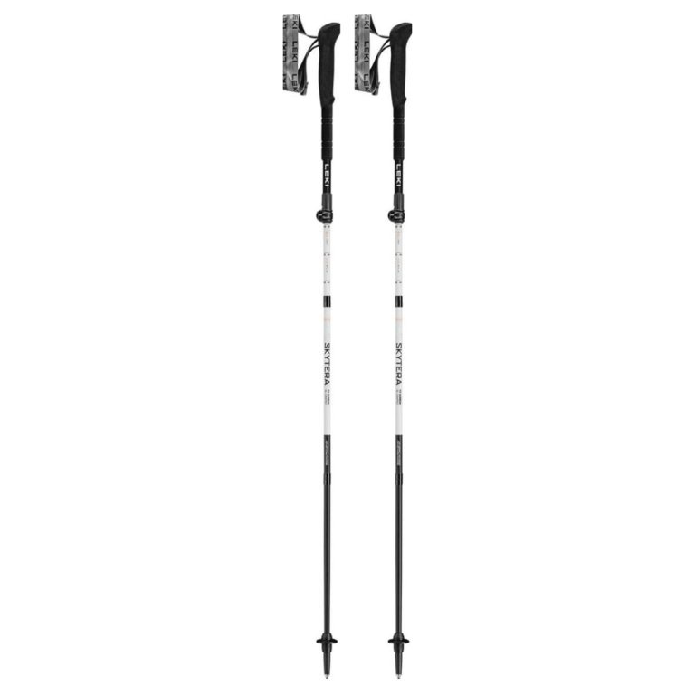 Трекінгові палиці Leki Skytera FX Carbon SL Compact - біло/чорні - 100 - 120 см