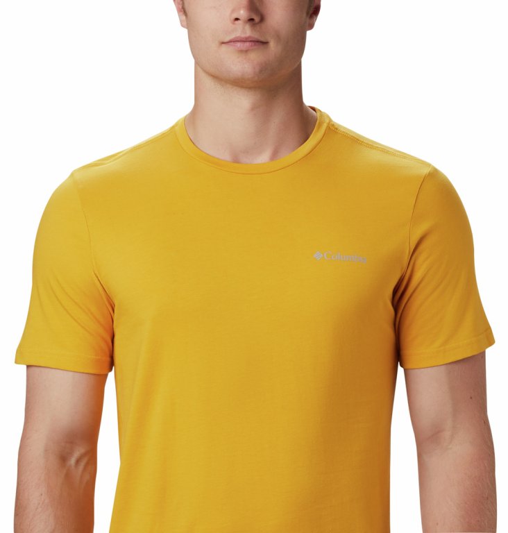 Футболка Columbia M Rapid Ridge™ Back Graphic - жовта