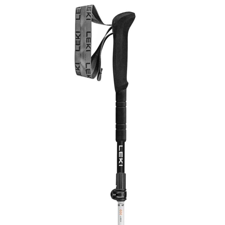 Трекінгові палиці Leki Skytera FX Carbon SL Compact - біло/чорні - 100 - 120 см