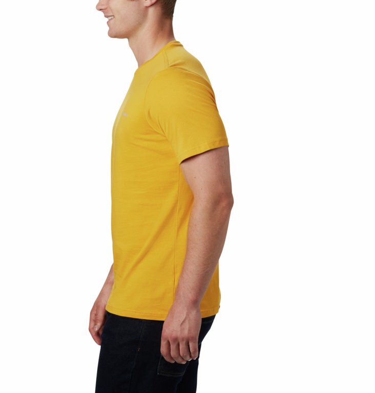 Футболка Columbia M Rapid Ridge™ Back Graphic - жовта