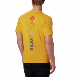 Футболка Columbia M Rapid Ridge™ Back Graphic - жовта