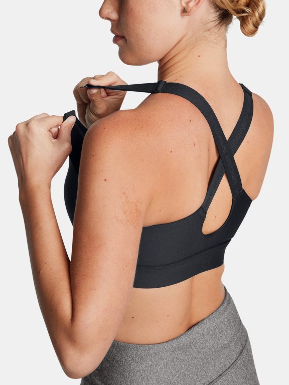 Podprsenka Under Armour Infinity High Zip 2.0 Bra Wmn Black
