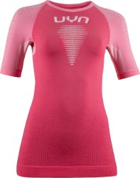 Футболка UYN Marathon OW Shirt SH SL W - рожево/біла