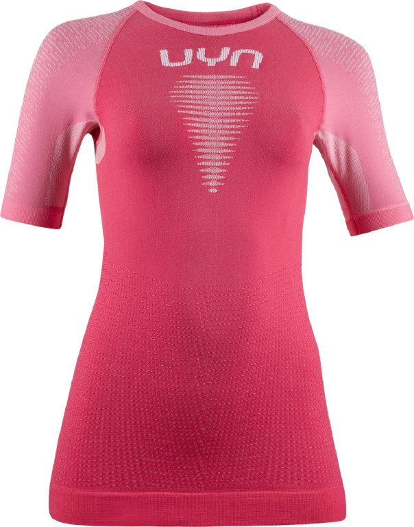 Футболка UYN Marathon OW Shirt SH SL W - рожево/біла