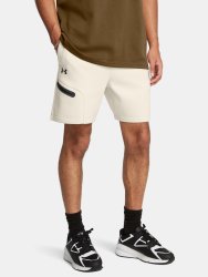 Kraťasy Under Armour Unstoppable Flc Shorts Man White