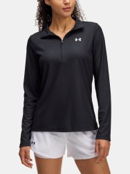 Футболка Under Armour Tech Rib 1/2 Zip Wmn Black